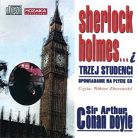 okładka audiobooka Sherlock Holmes i trzej studenci